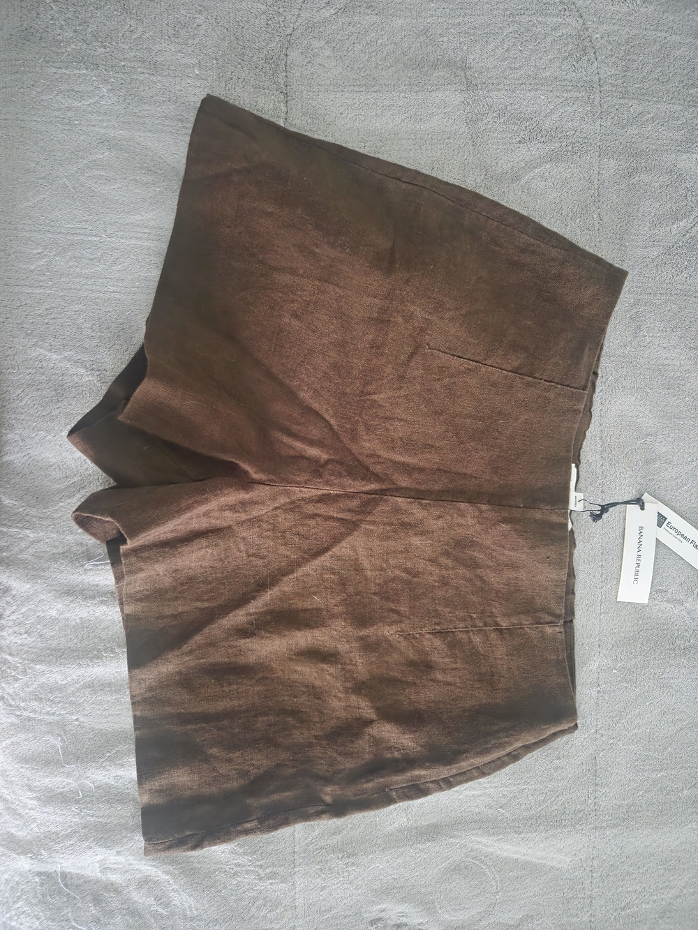 Banana Republic Brown 100%  Linen Shorts